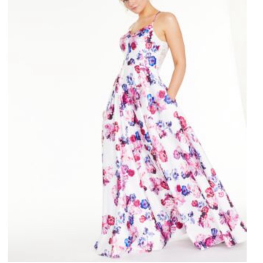 Floral MAXI dress NWT City Studio